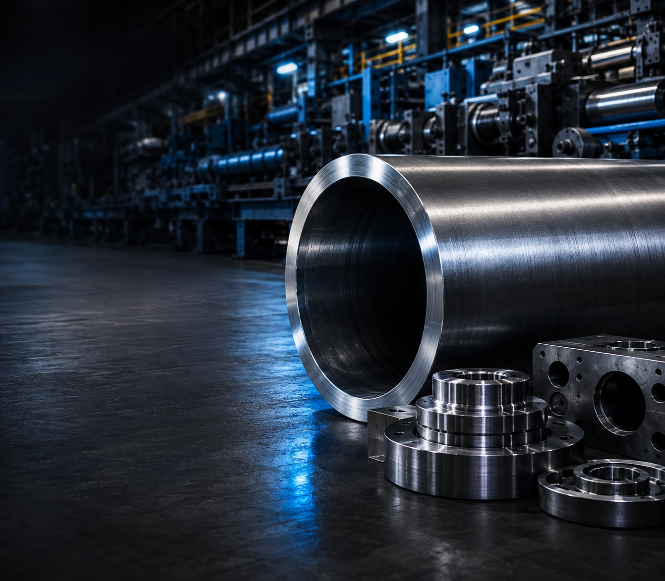 Ferrynoxis industrial steel pipe and machinery